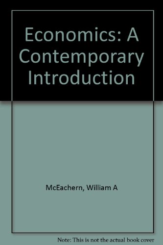 Imagen de archivo de Economics: A Contemporary Introduction a la venta por The Book Cellar, LLC