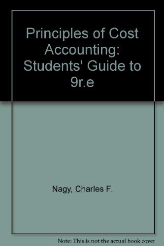 Cost Accounting Abebooks