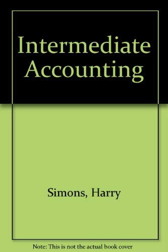 Stock image for Intermediate Accounting for sale by Wonder Book