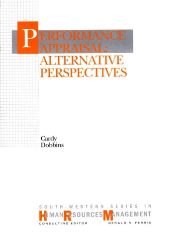 Imagen de archivo de Performance Appraisal: Alternative Perpsectives a la venta por Solr Books