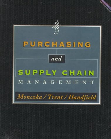 Beispielbild fr Purchasing and Supply Chain Management zum Verkauf von HPB-Red