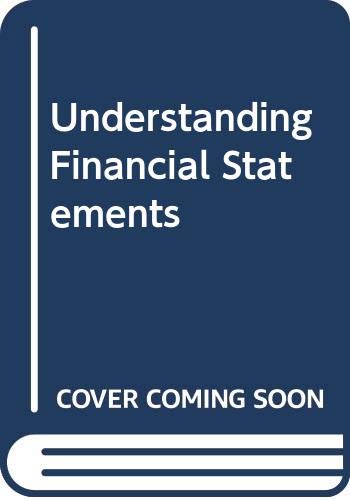 Beispielbild fr Understanding Financial Statements zum Verkauf von Better World Books