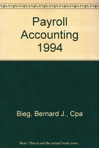 Stock image for Payroll Accounting for sale by Better World Books