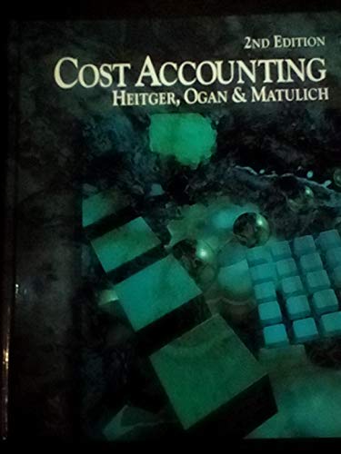 Stock image for Cost Accounting for sale by ThriftBooks-Atlanta