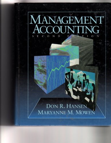 9780538821650: Management Accounting