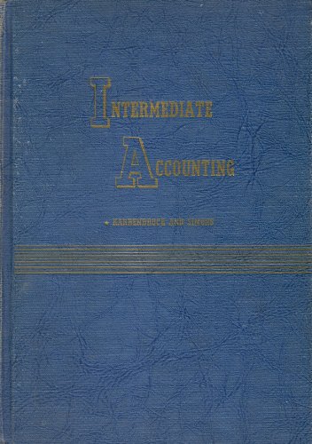 Imagen de archivo de Intermediate Accounting a la venta por St Vincent de Paul of Lane County