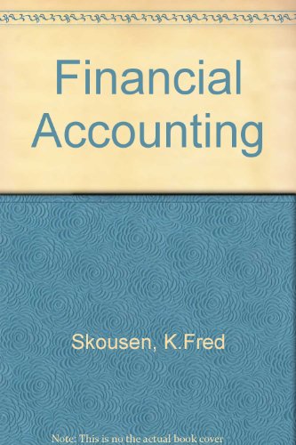 Stock image for Financial Accounting for sale by Buchstube Tiffany