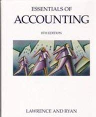 Beispielbild fr Essentials of Accounting zum Verkauf von Wonder Book