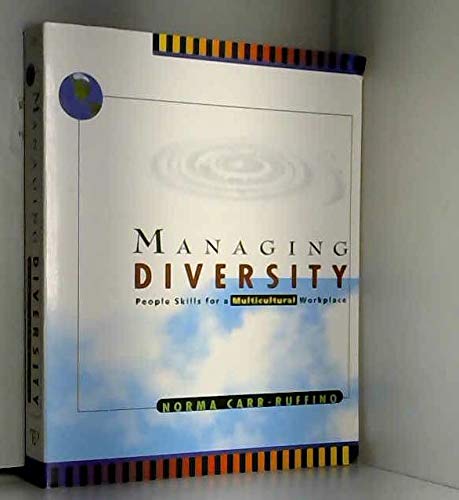 Imagen de archivo de Managing Diversity : People Skills for a Multicultural Workplace a la venta por Better World Books