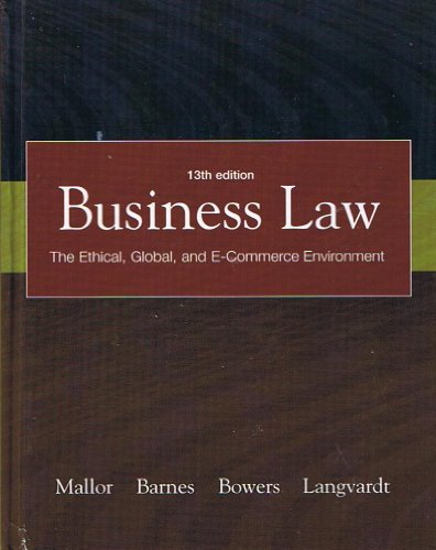 9780538845458: Law for Business