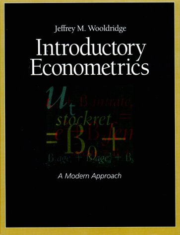 Imagen de archivo de Introductory Econometrics: A Modern Approach a la venta por Gulf Coast Books
