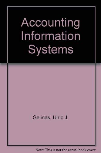 Stock image for Accounting Information Systems for sale by Anderson Book