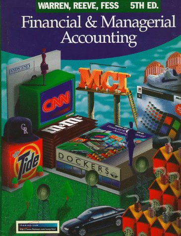 Beispielbild fr Financial and Managerial Accounting (Financial & Managerial Accounting) zum Verkauf von HPB-Red