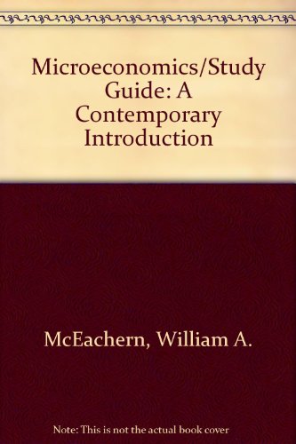 9780538855235: Microeconomics Contem Intro Sg: A Contemporary Introduction