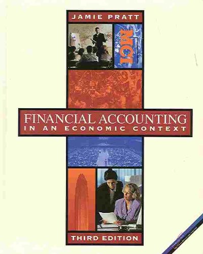 Imagen de archivo de Financial Accounting: In an Economic Context a la venta por Wonder Book