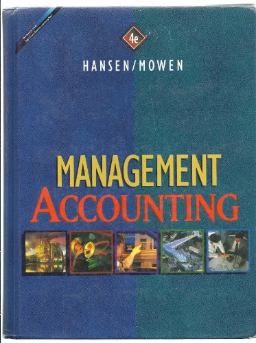 Beispielbild fr Management Accounting zum Verkauf von SecondSale