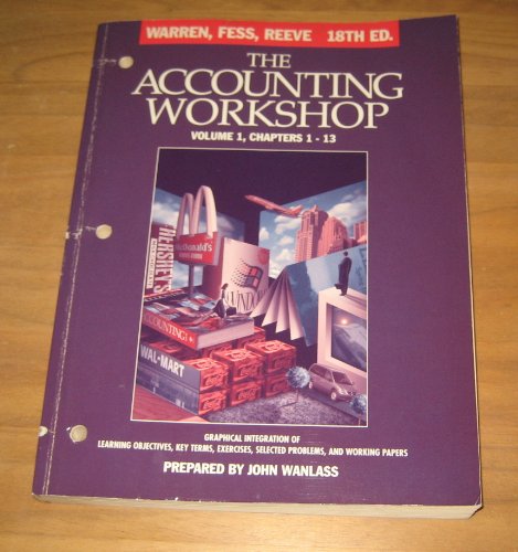 Stock image for THE ACCOUNTING WORKSHOP 1-14-ACCOUNTING for sale by HPB-Red