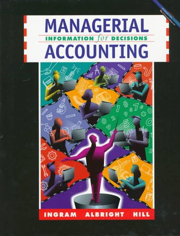 Stock image for Managerial Accounting: Information For Decisions for sale by Romtrade Corp.