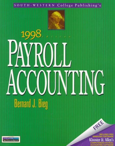 Beispielbild fr Payroll Accounting /1998 zum Verkauf von The Media Foundation