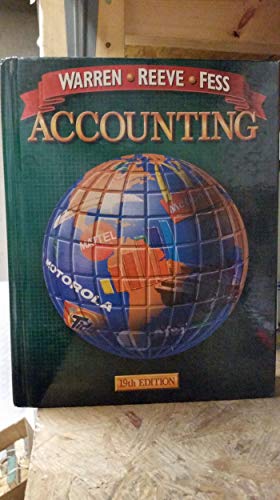 Beispielbild fr Accounting zum Verkauf von Better World Books