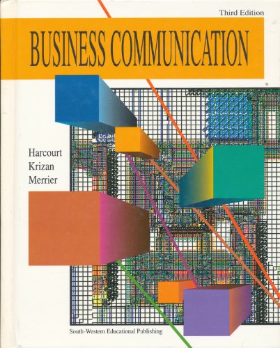 Imagen de archivo de Business Communication a la venta por SecondSale