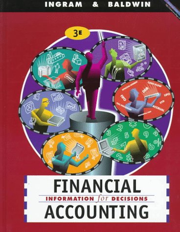 9780538870627: Financial Accounting: Information for Decisions