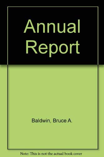 Stock image for Annual Report Project & Readings for sale by HPB-Red