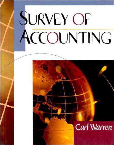 9780538870856: Survey of Accounting