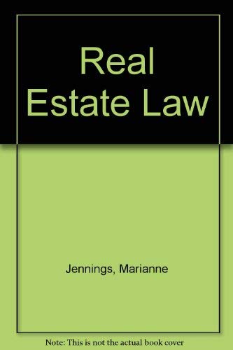 Stock image for Real Estate Law for sale by HPB-Red