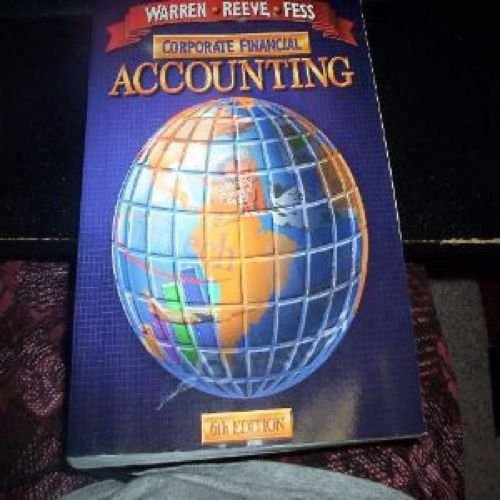 Beispielbild fr Corporate Financial Accounting zum Verkauf von Wonder Book