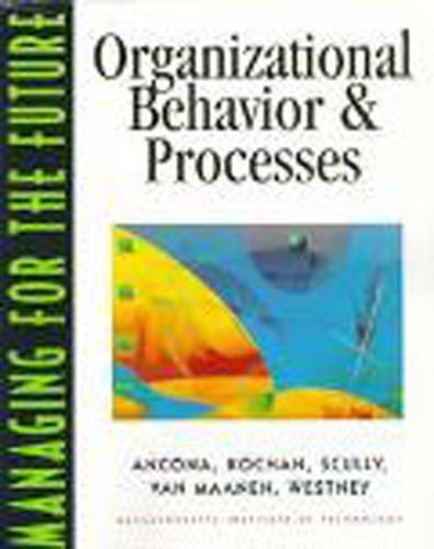 Imagen de archivo de Managing For The Future: Organizational Behavior and Procedures a la venta por Books of the Smoky Mountains