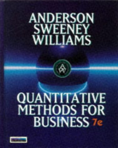 9780538876018: Quantitative Methods for Business