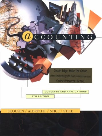 Imagen de archivo de Accounting: Concepts and Applications a la venta por ThriftBooks-Atlanta