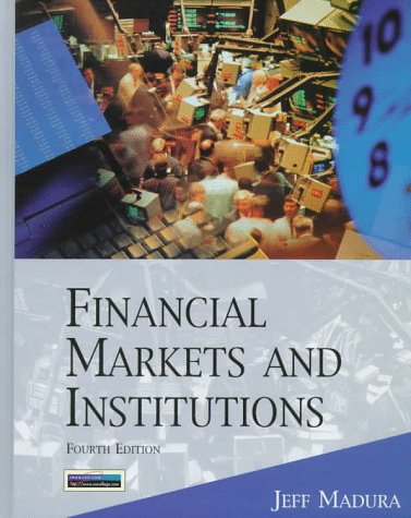 Imagen de archivo de Financial Markets and Institutions a la venta por HPB-Red