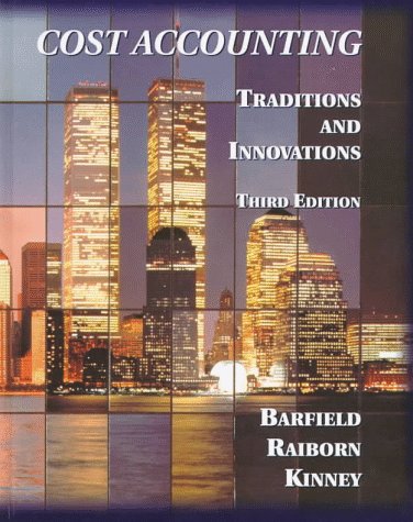 Beispielbild fr Cost Accounting: Traditions and Innovations zum Verkauf von HPB-Red