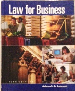 Beispielbild fr Law for Business zum Verkauf von ThriftBooks-Dallas