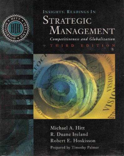 Imagen de archivo de Insights: Readings in Strategic Management (Swc-Management Series) a la venta por Solr Books