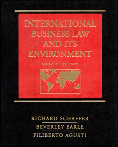 Beispielbild fr International Business Law and its Environment zum Verkauf von -OnTimeBooks-