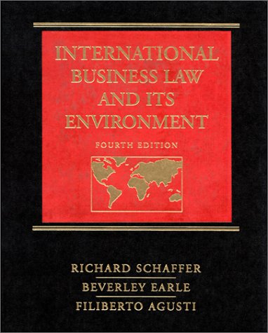 Imagen de archivo de International Business Law and Its Environment a la venta por ThriftBooks-Atlanta