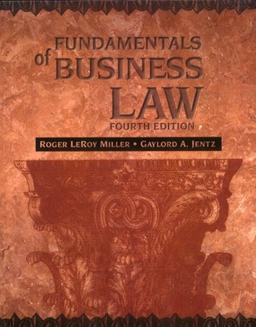Beispielbild fr Fundamentals of Business Law zum Verkauf von Phatpocket Limited