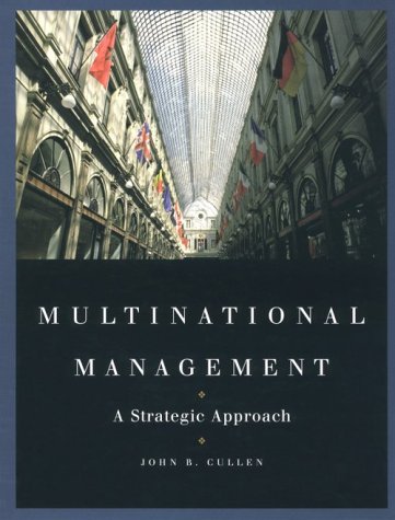 Imagen de archivo de Multinational Management : A Strategic Approach a la venta por Better World Books