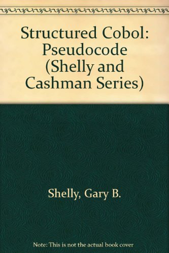 9780538910613: Structured Cobol/Pseudocode
