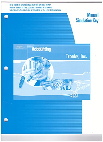 9780538973069: *Man Sim Key Tronics C21 8e