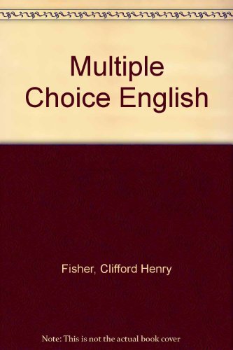 Beispielbild fr Multiple Choice English zum Verkauf von Cambridge Rare Books