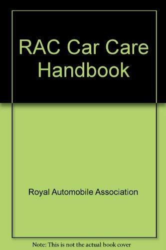 Royal Automobile Club Car Care Handbook
