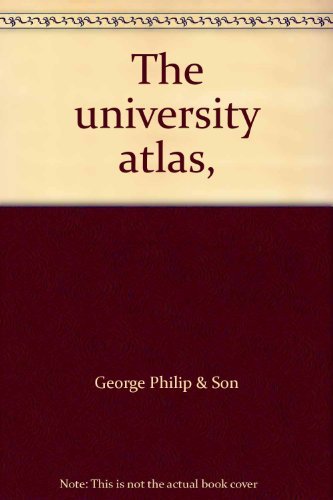 Stock image for The University Atlas for sale by Anybook.com