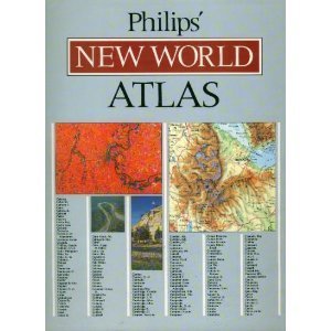 Stock image for Philip's New World Atlas for sale by The Guru Bookshop