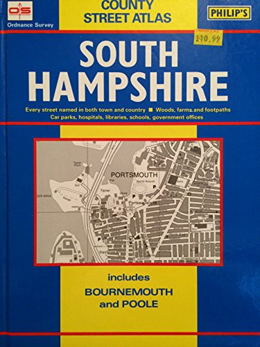 Stock image for Ordnance Survey County Street Atlas: South Hampshire includes Bournemouth and Poole for sale by WorldofBooks