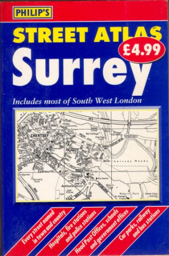 Surrey Street Atlas (9780540059850) by Philip's