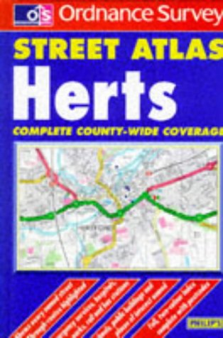 Beispielbild fr Ordnance Survey Hertfordshire Street Atlas (Ordnance Survey/ Philip's Street Atlases) zum Verkauf von WorldofBooks